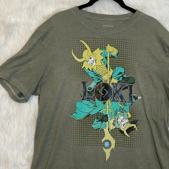 Marvel Other - Marvel Disney LOKI T-Shirt Short Sleeves Size Medium